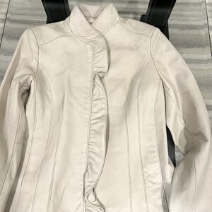 Michael kors leather jacket